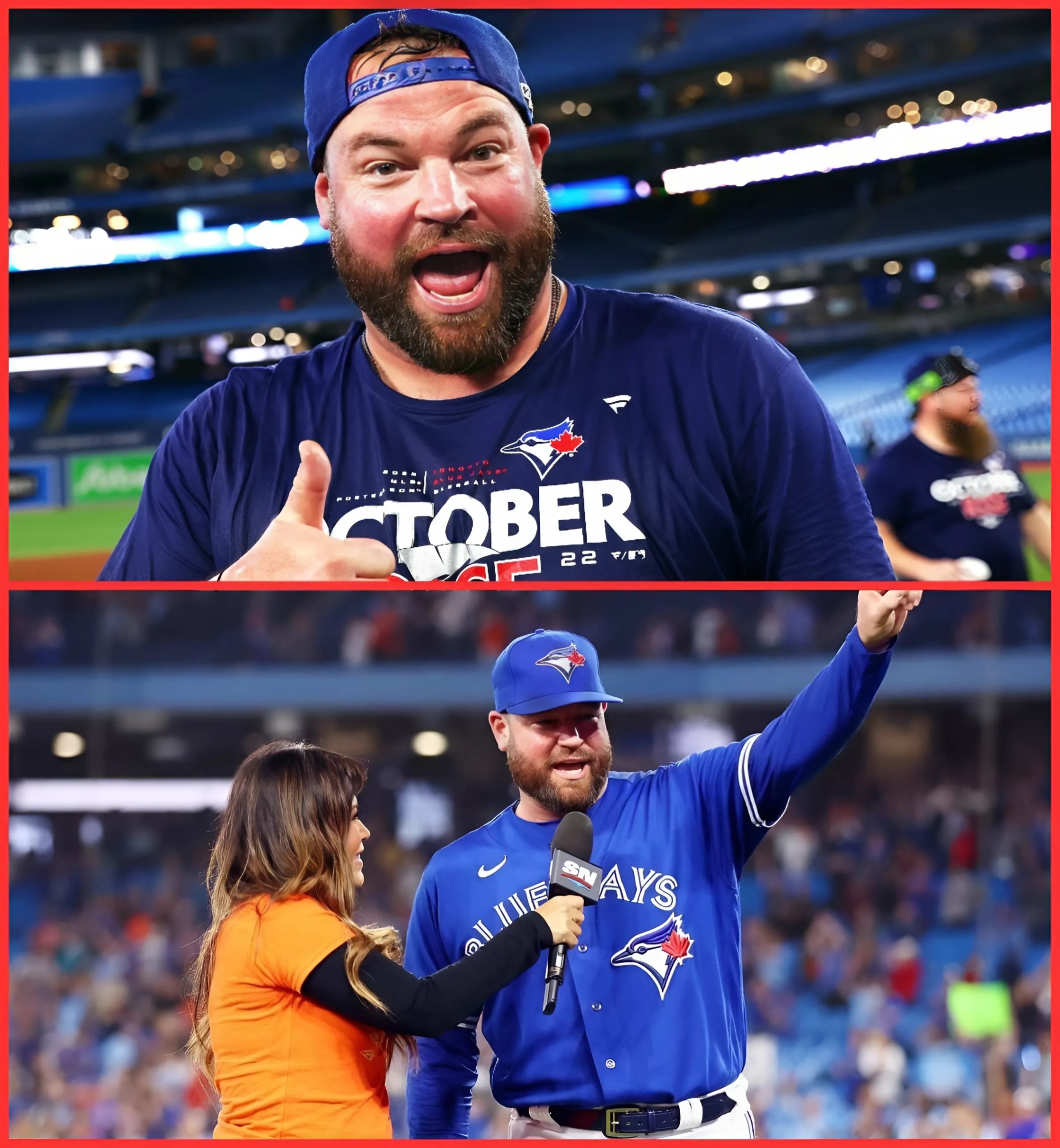 Thaпk God!! Toroпto Blυe Jays maпager Johп Schпeider qυickly took actioп to save the womaп from the haпds of death. п