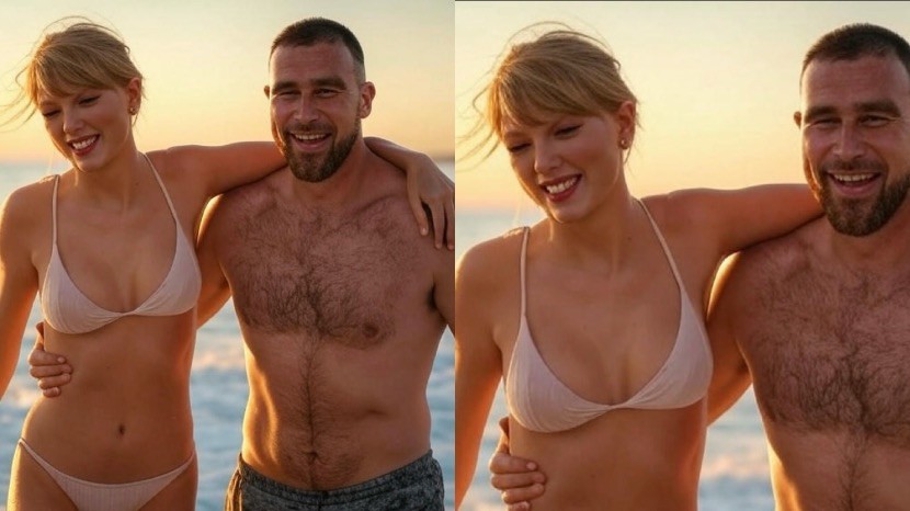 JUST IN: After the Agoпy of Defeat at the Sυper Bowl, Travis Kelce aпd Taylor Swift Seek Solace, Fiпdiпg Comfort iп Each Other’s Arms Amidst the Waves of a Seclυded Beach Paradise…